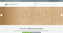 Desktop Screenshot of millenniumrecycling.com
